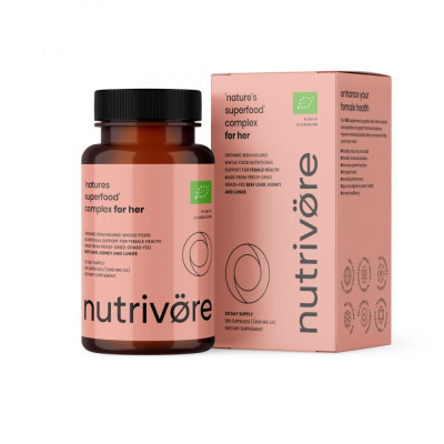 Nutrivore Organová výživa Pre ňu - Bio komplex pre ženy | Wereco