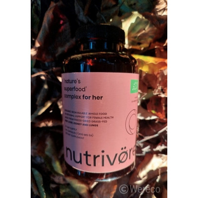 Nutrivore Organová výživa Pre ňu - Bio komplex pre ženy | Wereco