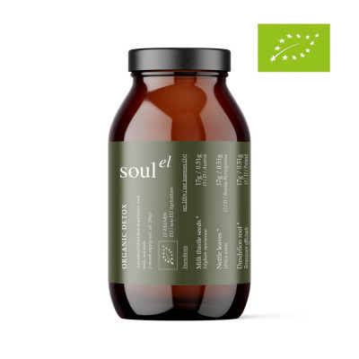 Soulel Detox BIO prášok | 9 bylín na detox Vegan | Wereco