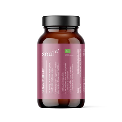 Soulel Heart BIO zmes | 12 bylín pre srdce Vegan | Wereco