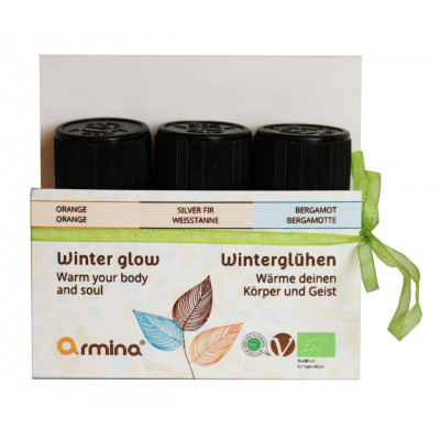 Armina sada 3 bio éterických olejov do difuzéra Winter Glow | WERECO