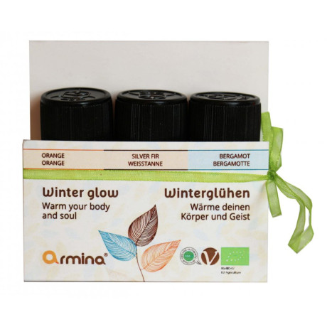 Armina súprava 3 bio éterických olejov do difuzéra Winter Glow
