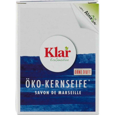 Klar tuhé jadrové mydlo bez parfumácie 100g ekologické