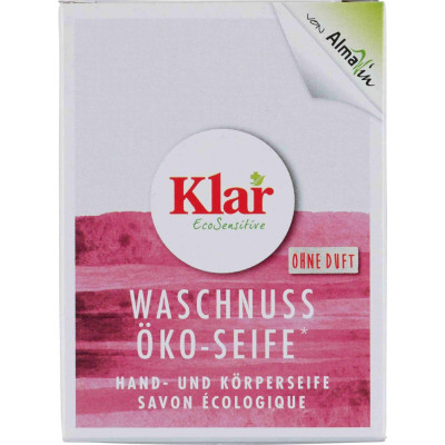 Klar tuhý mydlo mydlové oriešky bez parfumácie 100g | WERECO