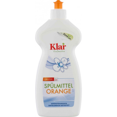 Klar prostriedok na umývanie riadu orange – bio pomaranč ECOGARANTIE | WERECO