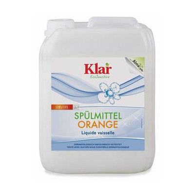 Klar prostriedok na umývanie riadu orange – bio pomaranč ECOGARANTIE | WERECO