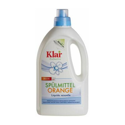 Klar prostriedok na umývanie riadu orange – bio pomaranč ECOGARANTIE | WERECO