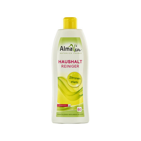 Almawin Univerzálny čistič s vôňou citrónu a eukalyptu 500 ml poškodené uzáver.
