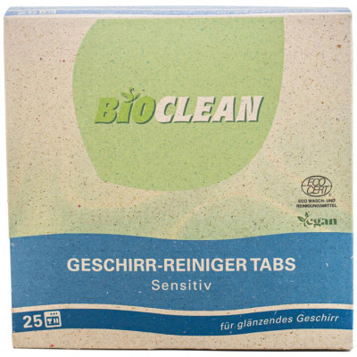 Bioclean tablety do umývačky sensitiv ekologické | WERECO